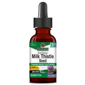 Milk Thistle Alcohol Free