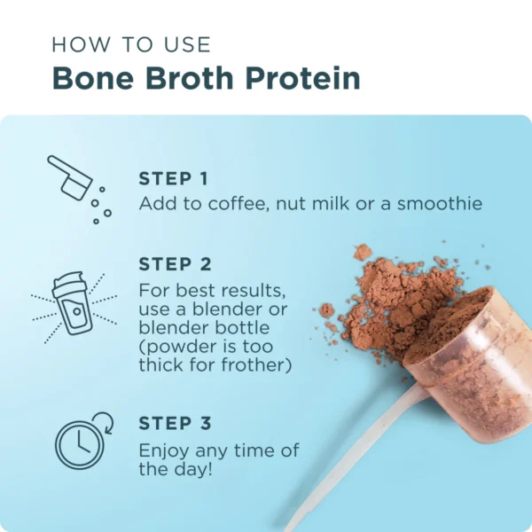 Bone Broth Protein - Chocolate - Image 5