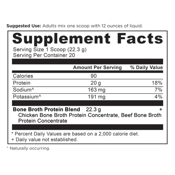Bone Broth Protein - Pure - Image 2