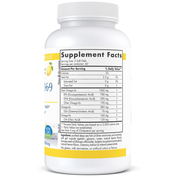 ProOmega 3.6.9 120 softgels - Image 2