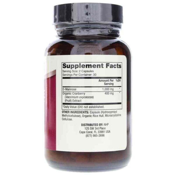 D-Mannose and Cranberry Extract - Image 2