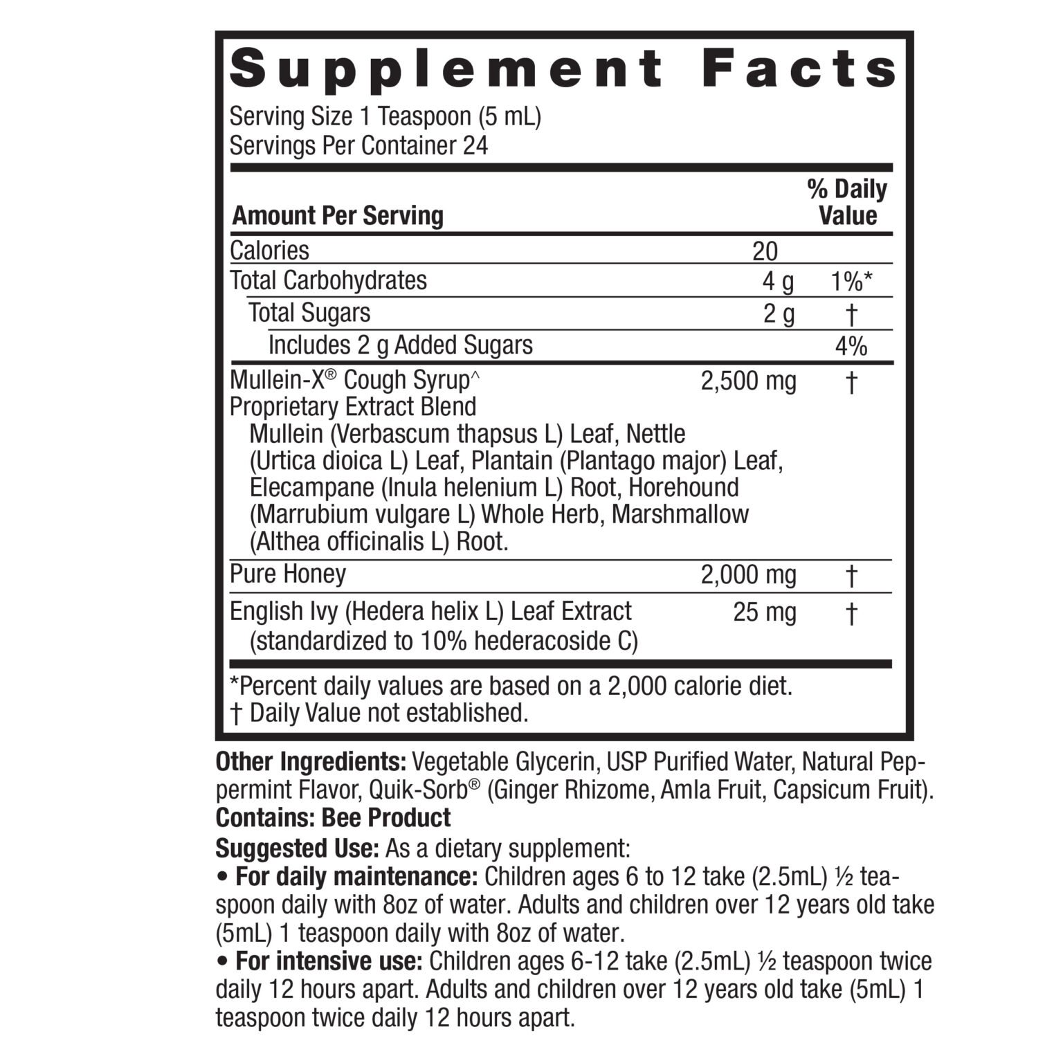 Mullein X Multi System Cough - Image 2